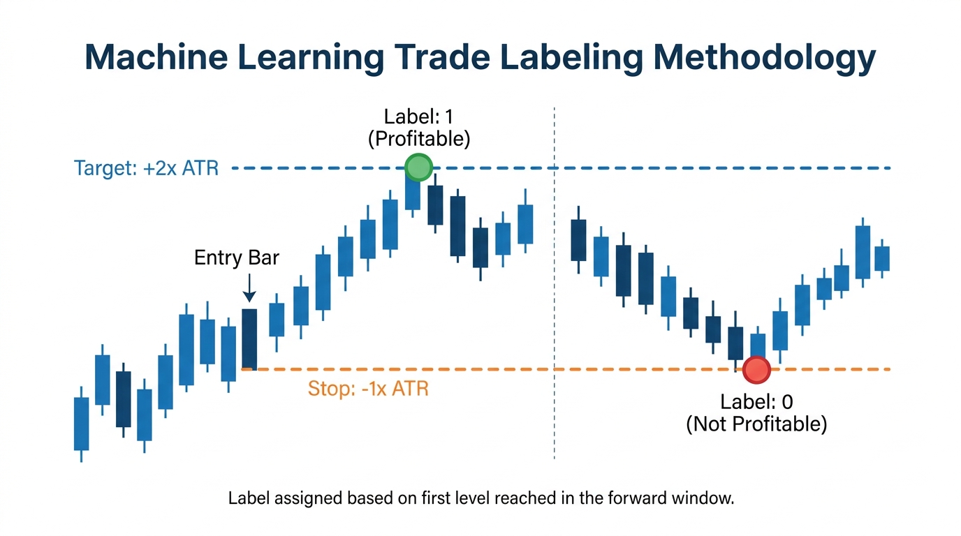 Feature importance chart from trained model