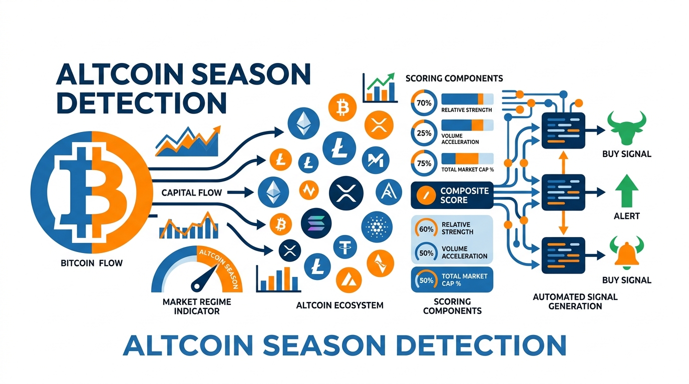 Altcoin season detection concept