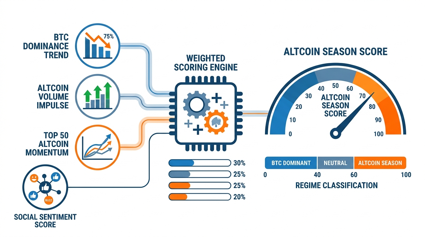Altcoin season scoring framework