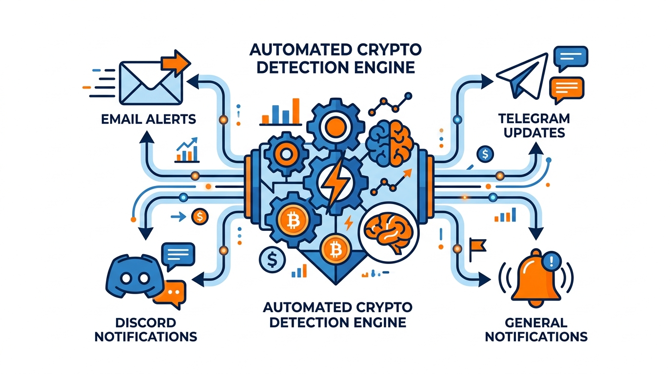 Automated crypto alert system